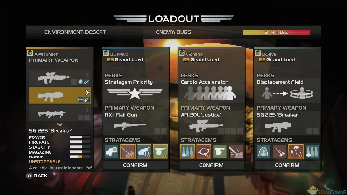 Helldivers 2 战略配备指南：种类详解与排名