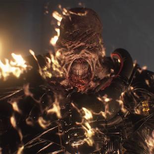 生化危机3，重制版追踪者雕像，卡普空高还原度收藏版