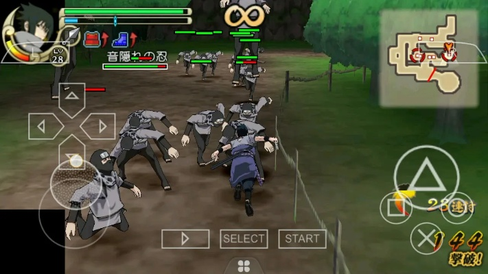 PSP火影忍者究极觉醒3最强连招教学与PPSSPP完美运行指南 PSP火影忍者究极觉醒3最强连招教学与PPSSPP完美运行指南