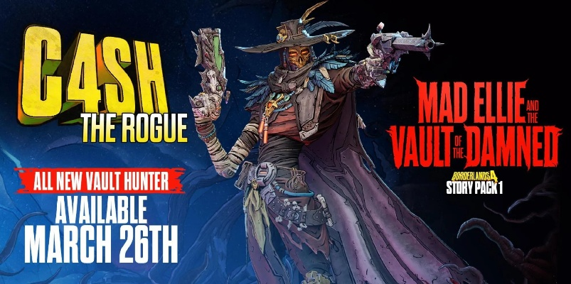 无主之地4剧情DLC发售，2小时内容定价30美元