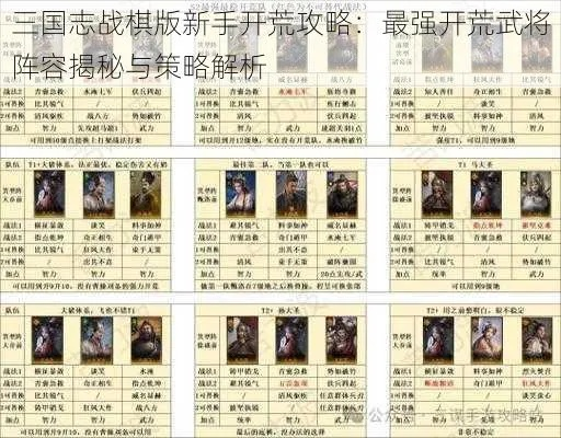 三国志战棋版职业避坑指南，2026最新开荒效率提升秘籍