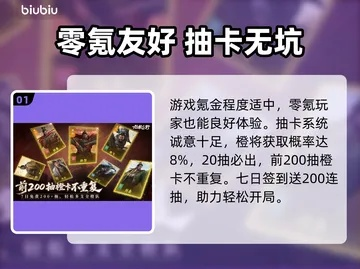 《九牧之野》只充月卡，挑战霸服？