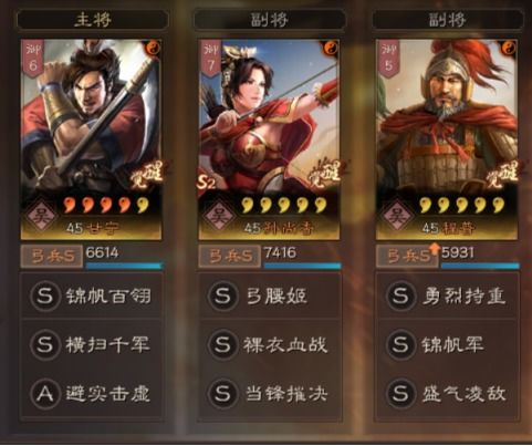 千军2026最强配将表，S级武将怎么搭配才能横扫国战？