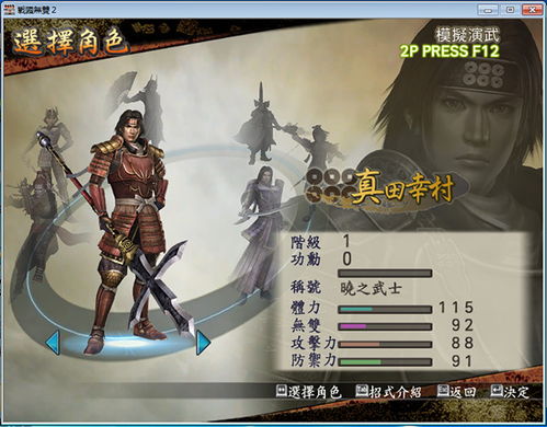 战国无双2全人物类型深度剖析，T0级角色选择与属性流实战攻略